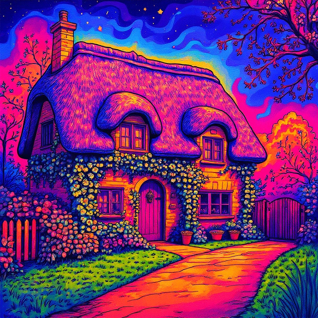 Cotswold Cottage in Wild style