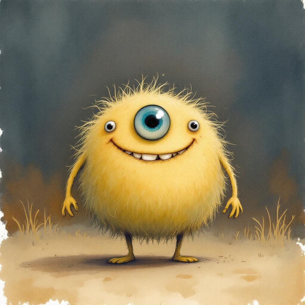 Friendly Monster in Classical style