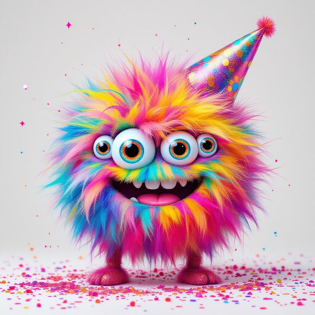 Friendly Monster in Wild style