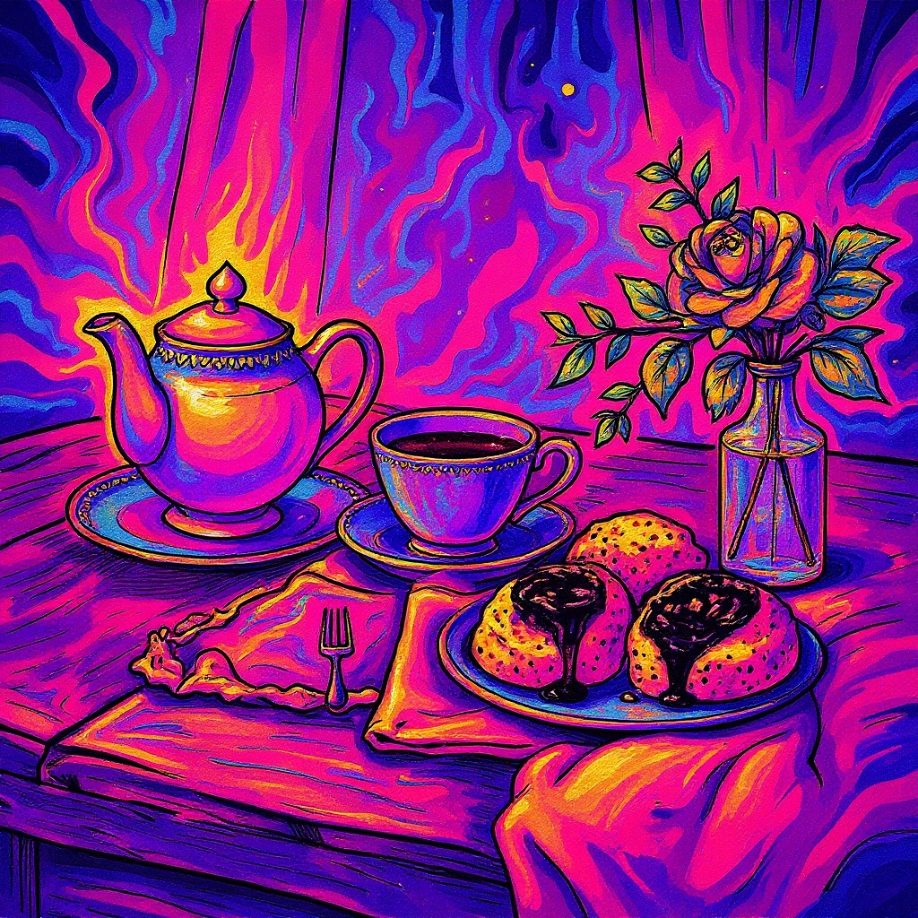 Tea and Scones in Wild style