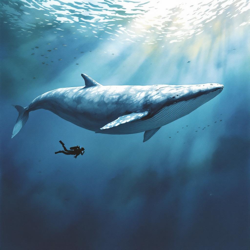Whale Below in Classical style
